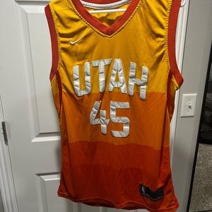 Utah Jazz Donavan Mitchell Jersey #45